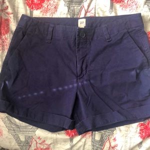 Navy blue shorts